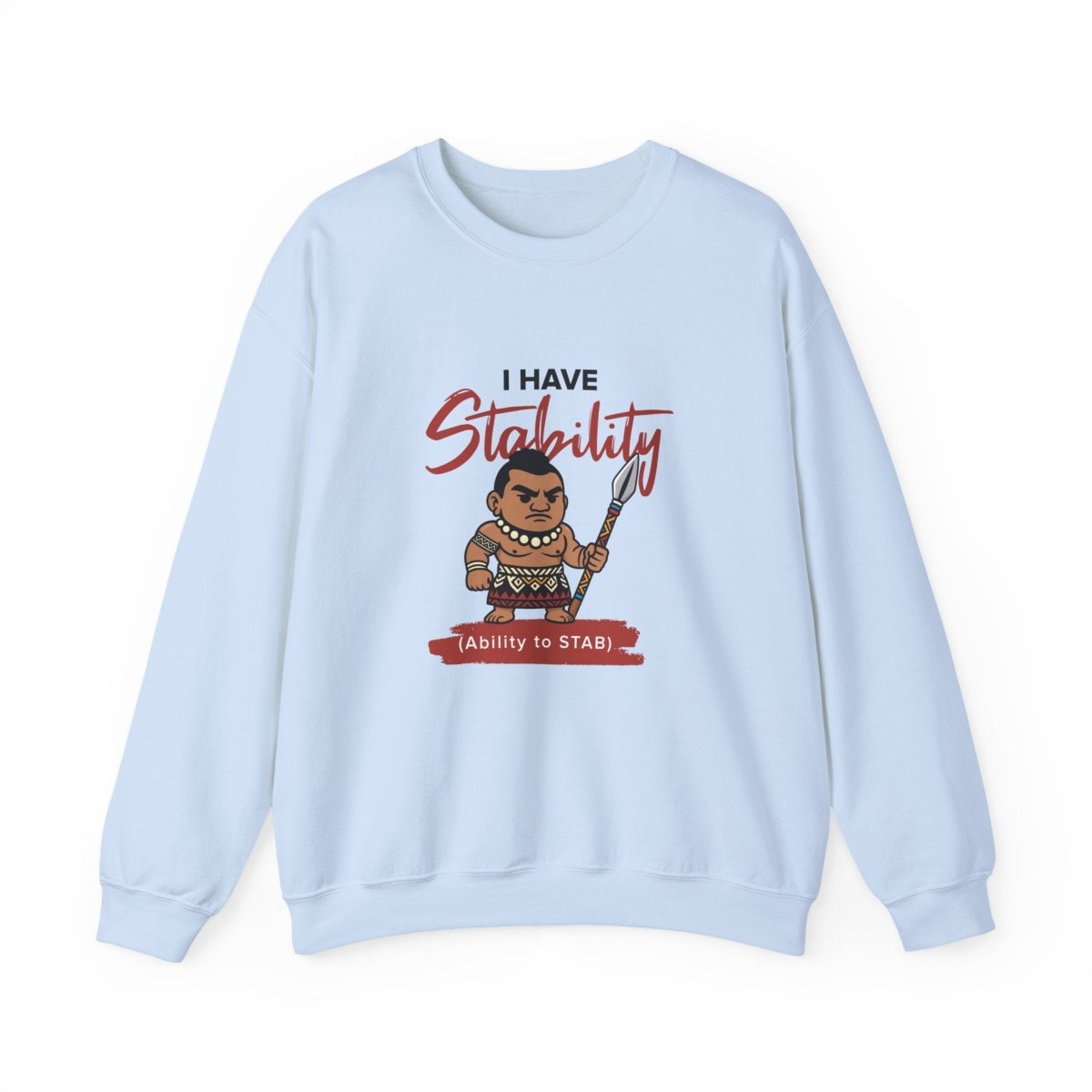 Unisex Heavy Sweatshirt - Stability - Personalised - USA - The Koko Samoa