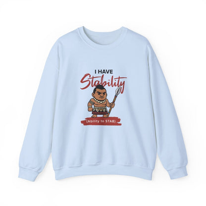 Unisex Heavy Sweatshirt - Stability - Personalised - USA - The Koko Samoa