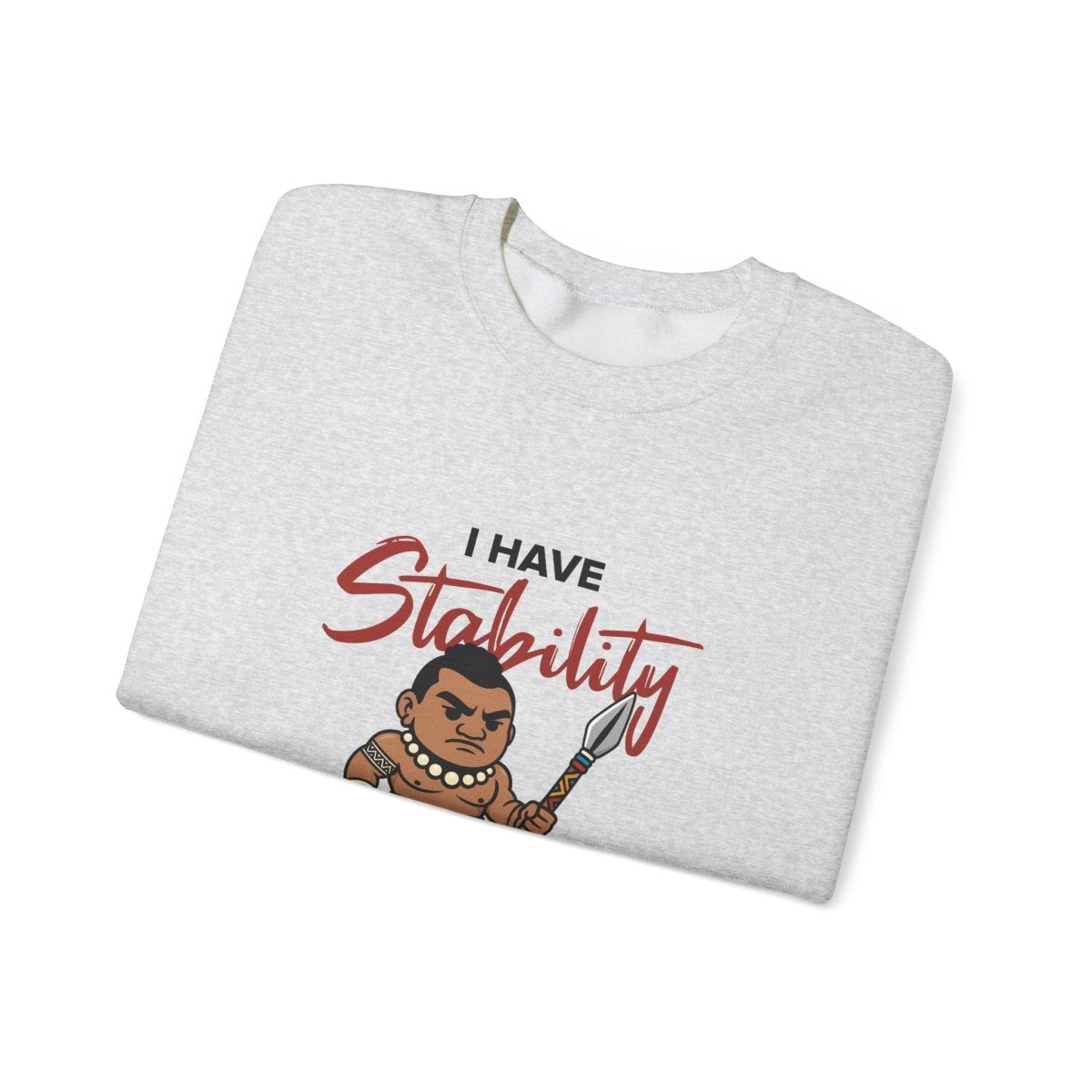 Unisex Heavy Sweatshirt - Stability - Personalised - USA - The Koko Samoa