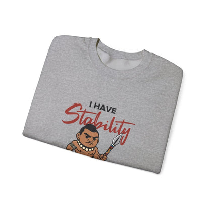 Unisex Heavy Sweatshirt - Stability - Personalised - USA - The Koko Samoa