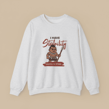 Unisex Heavy Sweatshirt - Stability - Personalized - USA - The Koko Samoa