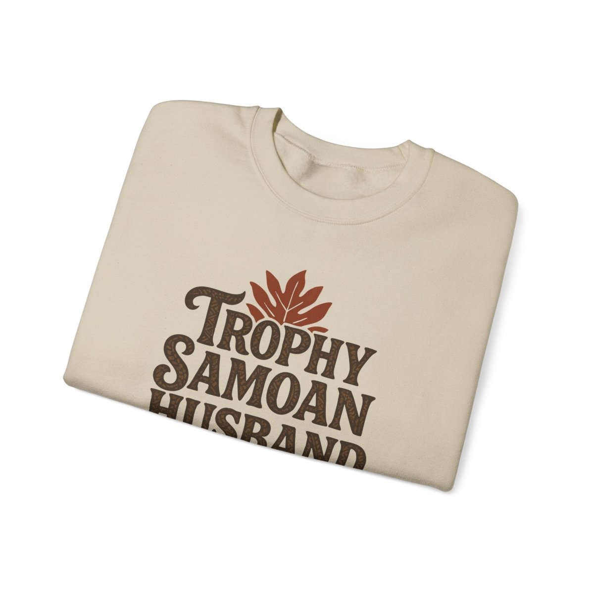 Unisex Heavy Sweatshirt - Trophy Samoan Husband - Personalised - USA - The Koko Samoa