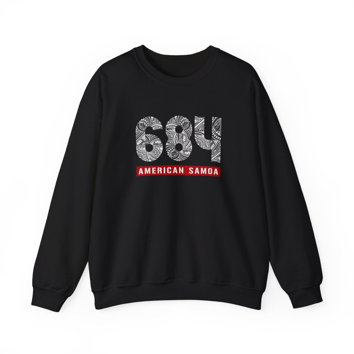 Unisex Heavy Sweatshirt - American Samoa 684 - Personalized - USA - The Koko Samoa