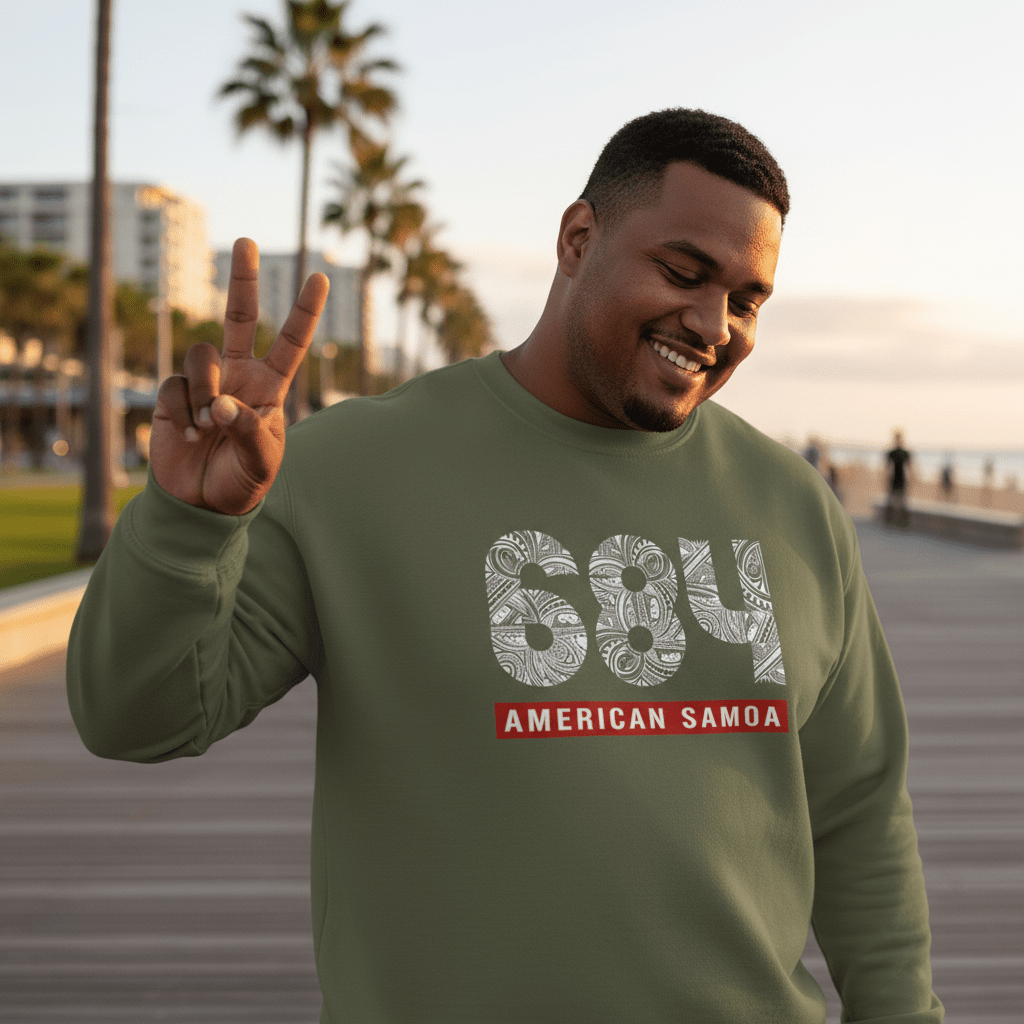 American Samoa 684 sweatshirt, The Koko Samoa
