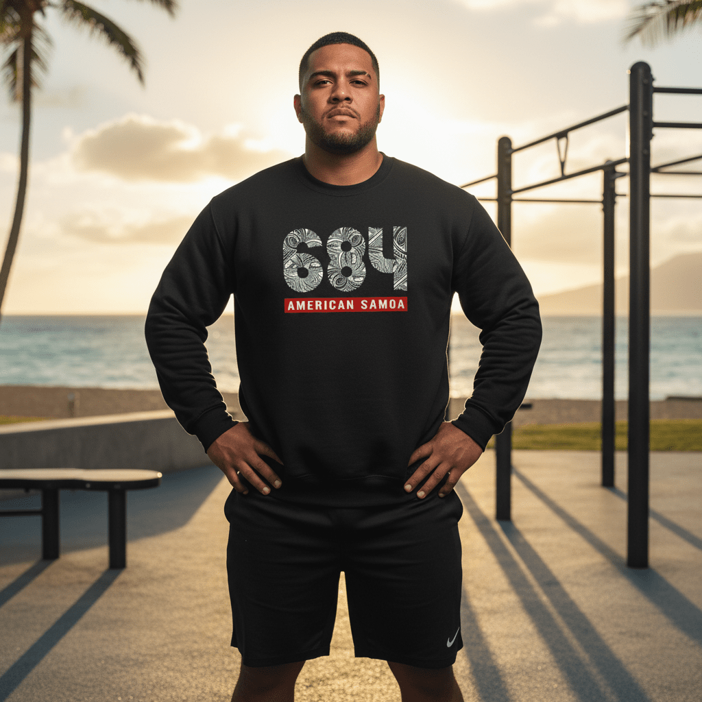 American Samoa 684 sweatshirt, The Koko Samoa
