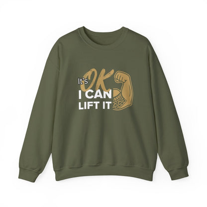 Unisex Heavy Sweatshirt - I Can Lift It - Personalised - USA - The Koko Samoa