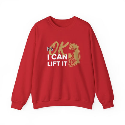 Unisex Heavy Sweatshirt - I Can Lift It - Personalised - USA - The Koko Samoa