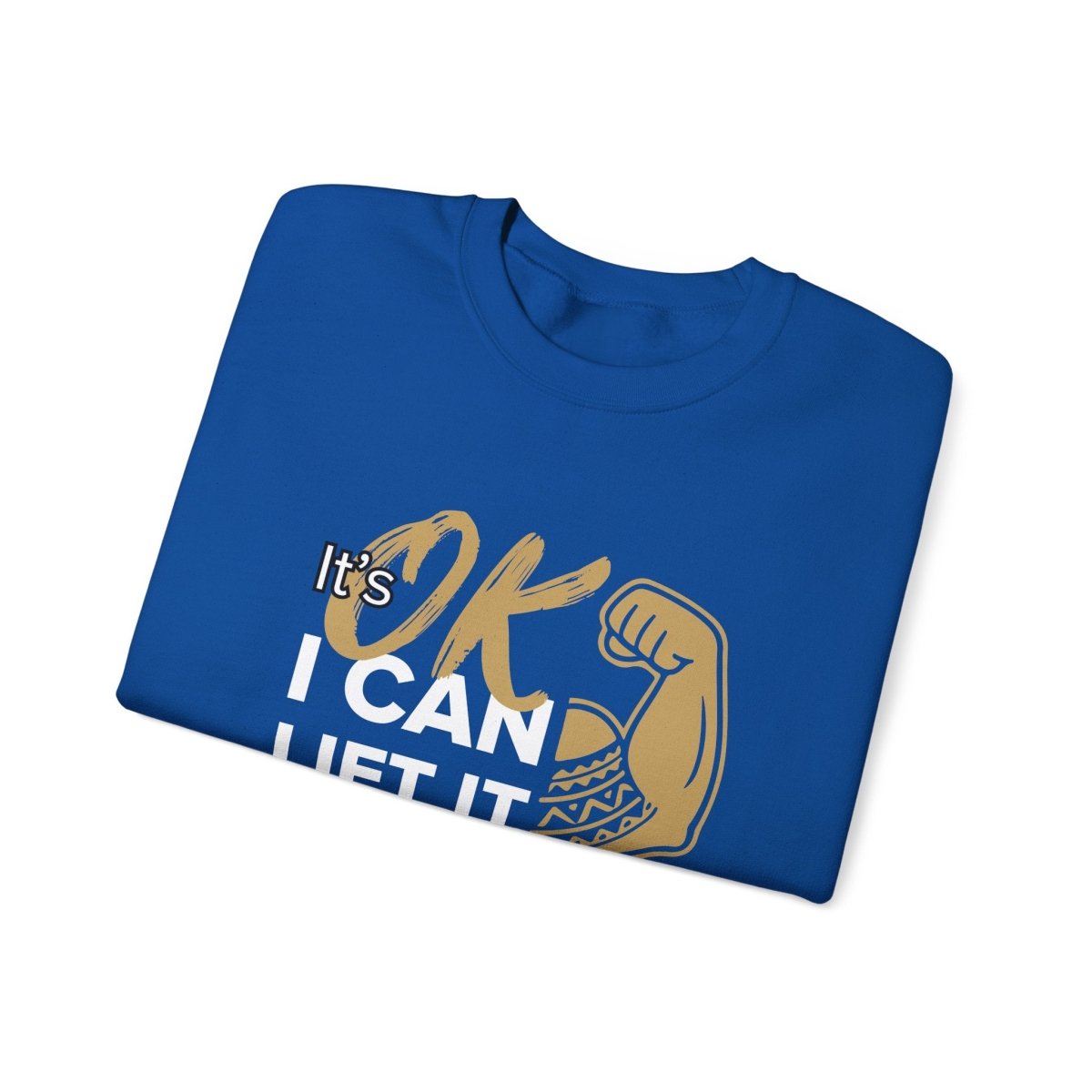 Unisex Heavy Sweatshirt - I Can Lift It - Personalised - USA - The Koko Samoa