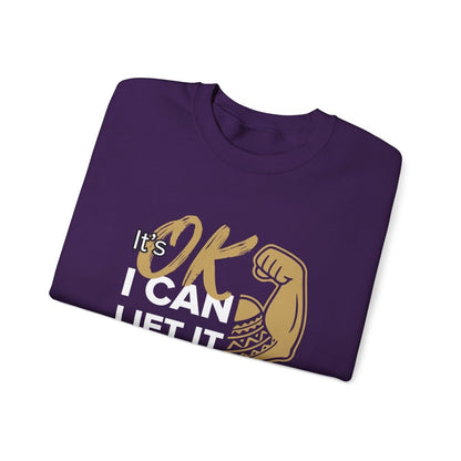 Unisex Heavy Sweatshirt - I Can Lift It - Personalised - USA - The Koko Samoa