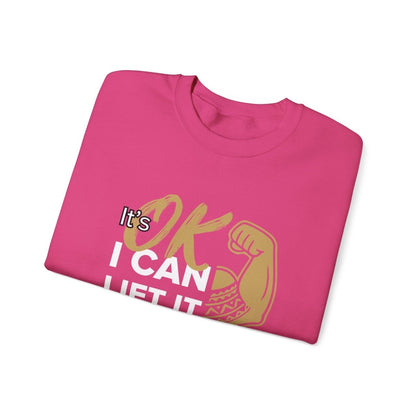 Unisex Heavy Sweatshirt - I Can Lift It - Personalised - USA - The Koko Samoa