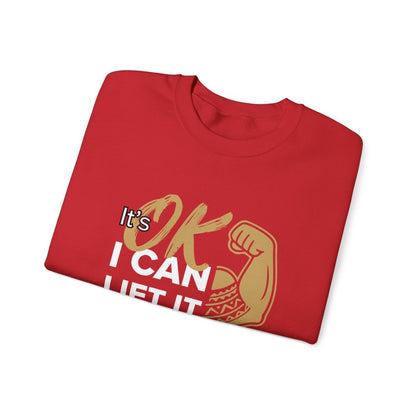 Unisex Heavy Sweatshirt - I Can Lift It - Personalised - USA - The Koko Samoa