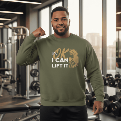 Unisex Heavy Sweatshirt - I Can Lift It - Personalized - USA - The Koko Samoa