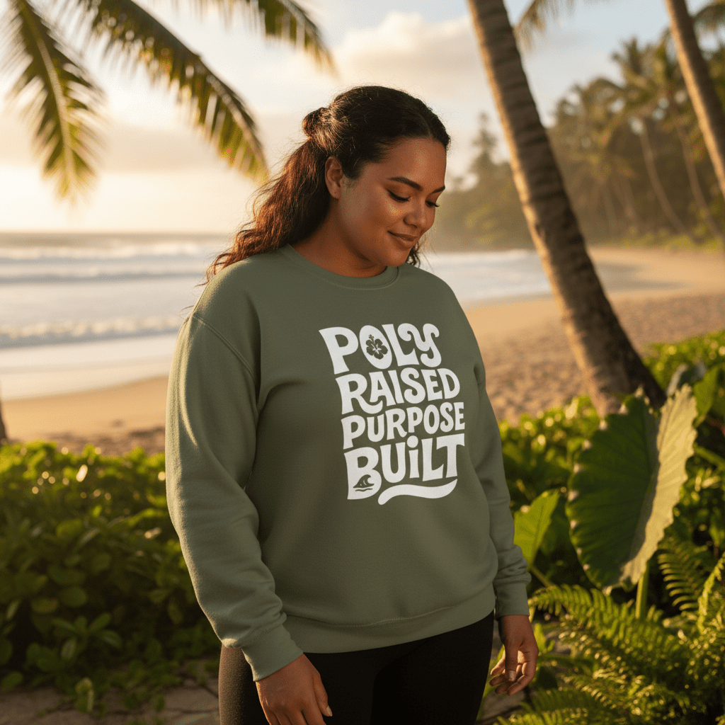 Poly Raised sweatshirt, The Koko Samoa
