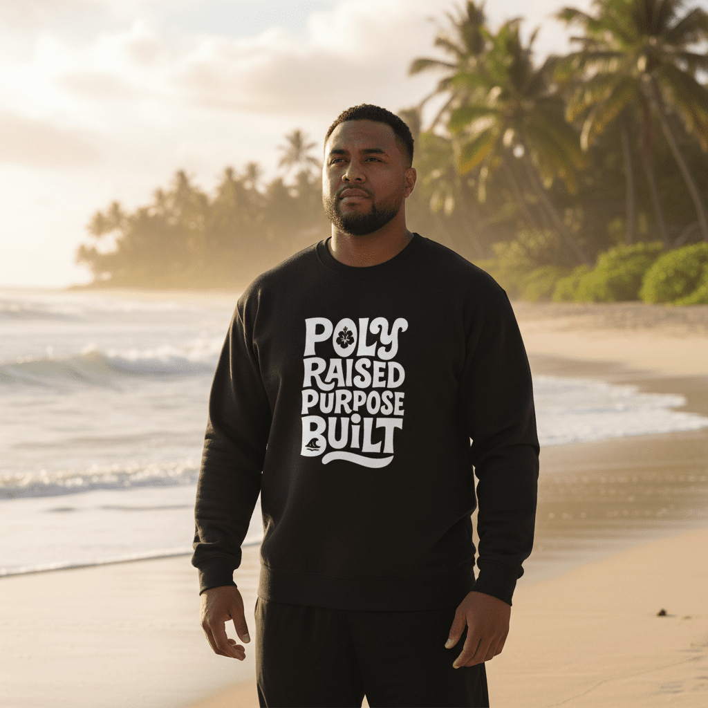 Poly Raised sweatshirt, The Koko Samoa