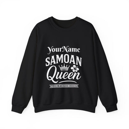 Unisex Heavy Sweatshirt - Samoan Queen - Personalised - USA - The Koko Samoa