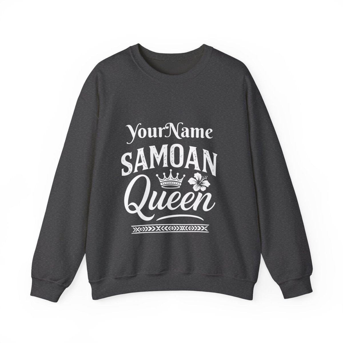 Unisex Heavy Sweatshirt - Samoan Queen - Personalised - USA - The Koko Samoa