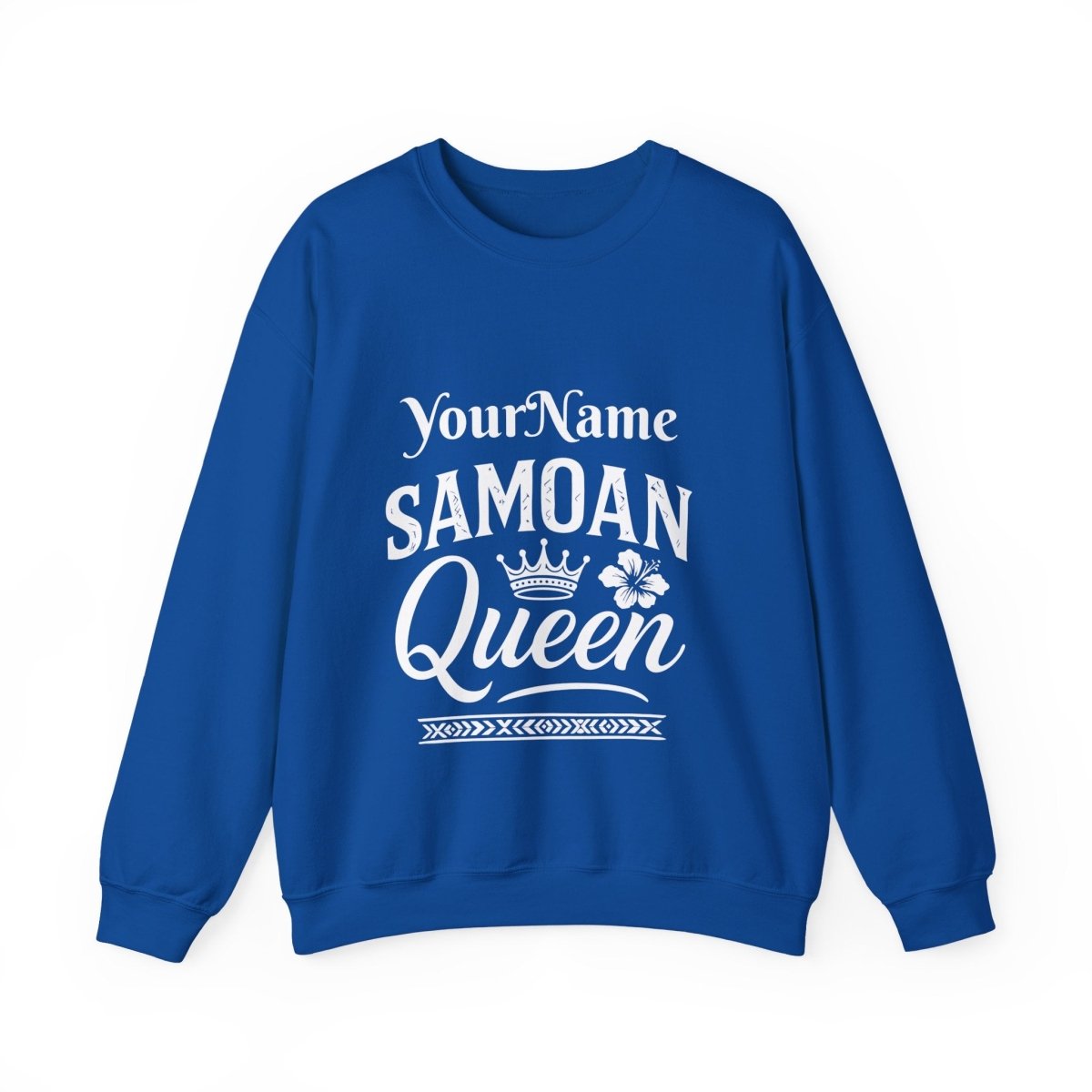 Unisex Heavy Sweatshirt - Samoan Queen - Personalised - USA - The Koko Samoa