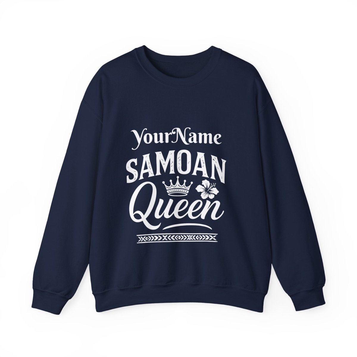 Unisex Heavy Sweatshirt - Samoan Queen - Personalized - USA