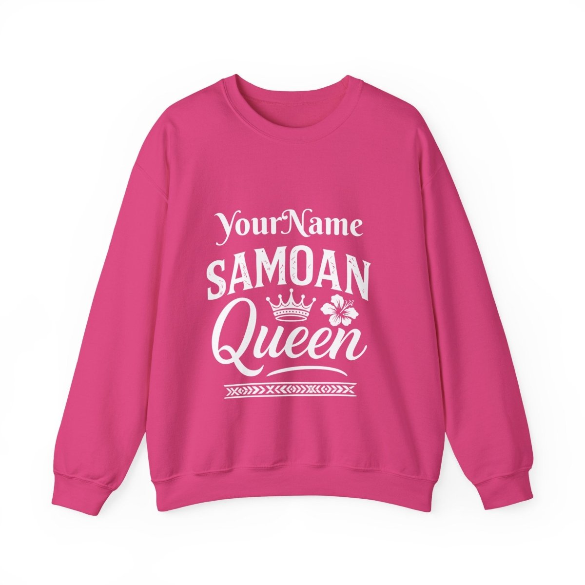 Unisex Heavy Sweatshirt - Samoan Queen - Personalised - USA - The Koko Samoa