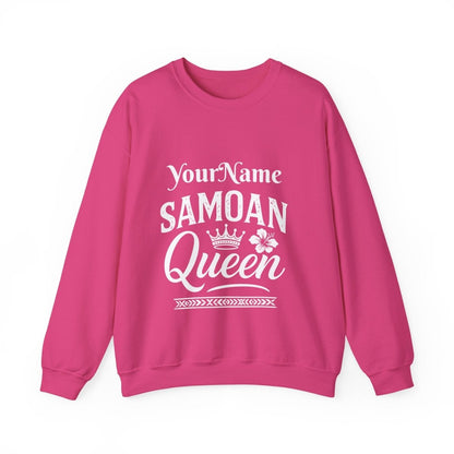 Unisex Heavy Sweatshirt - Samoan Queen - Personalised - USA - The Koko Samoa