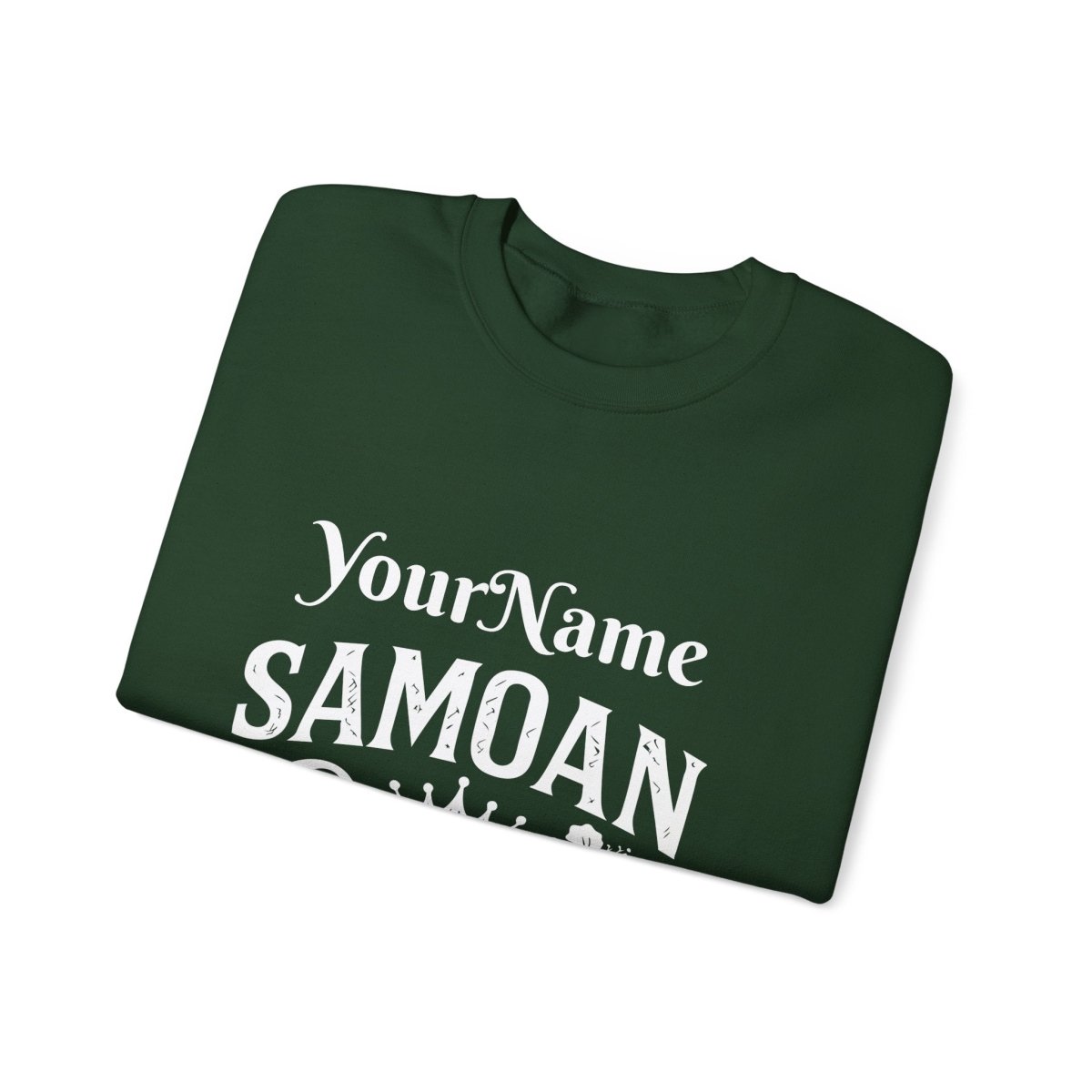 Unisex Heavy Sweatshirt - Samoan Queen - Personalised - USA - The Koko Samoa