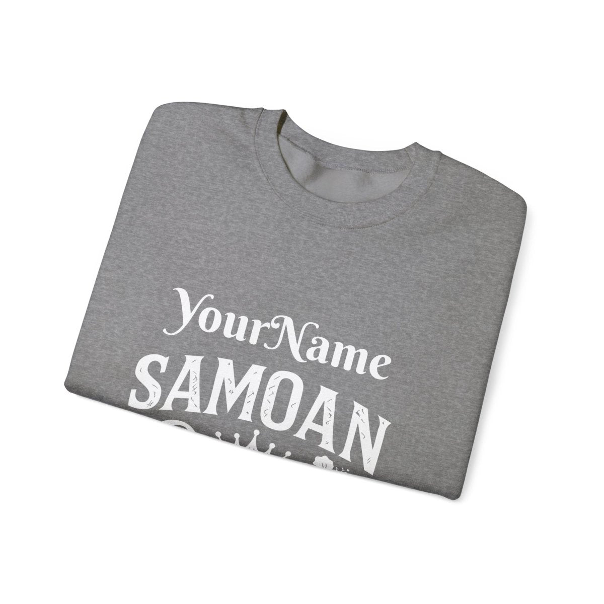 Unisex Heavy Sweatshirt - Samoan Queen - Personalised - USA - The Koko Samoa