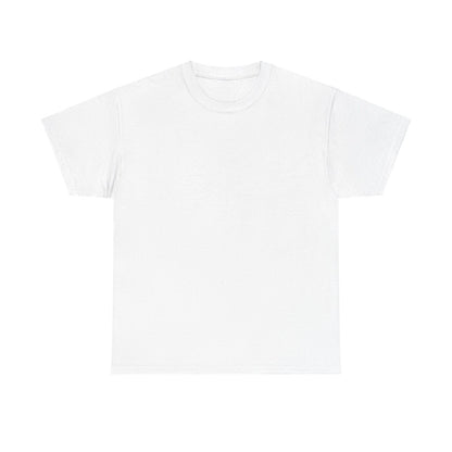White Monster Digital unisex heavy tee featuring a comfortable fit and classic style, perfect for casual wear.