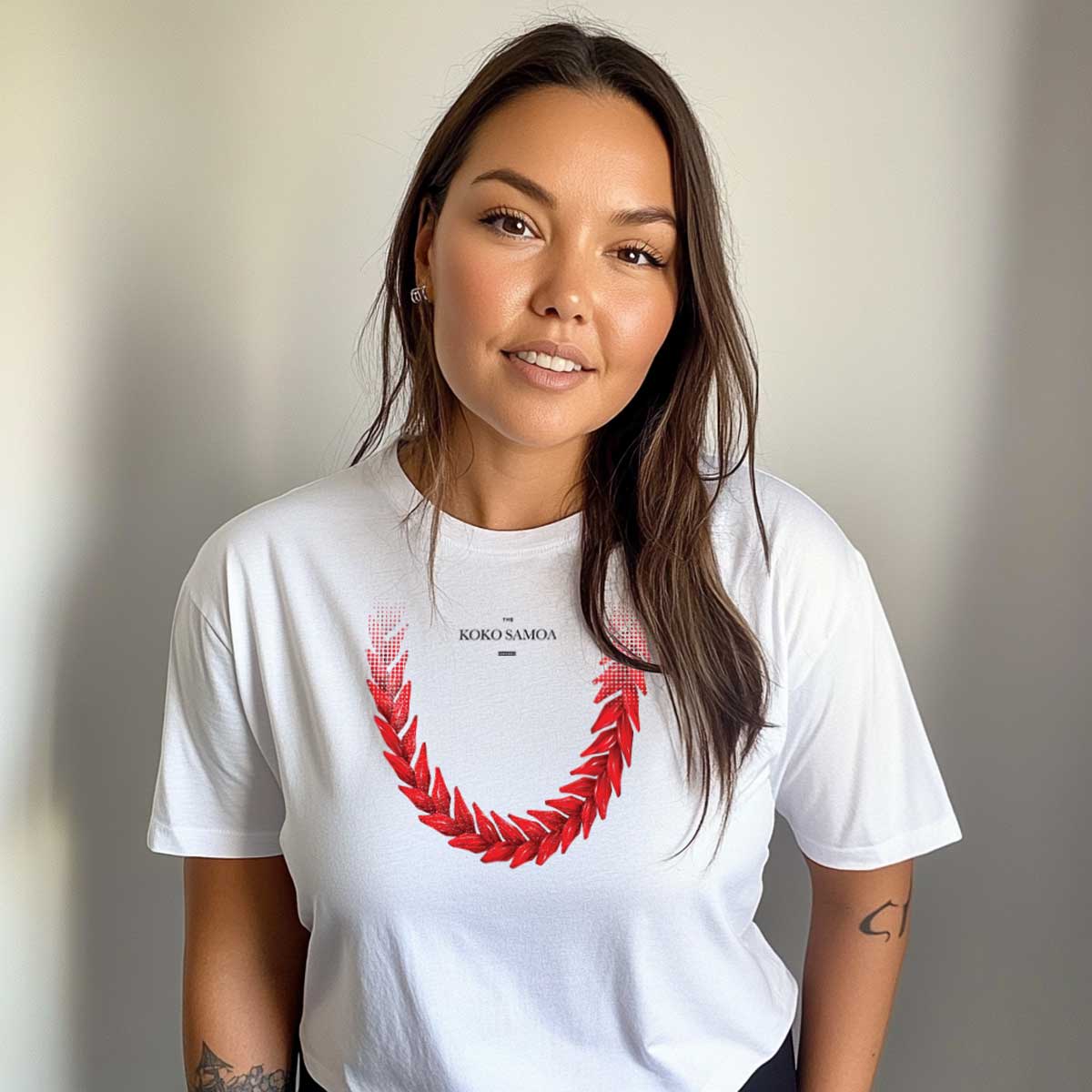 White Monster Digital unisex heavy tee featuring Ula Fala design, made for comfort and style.