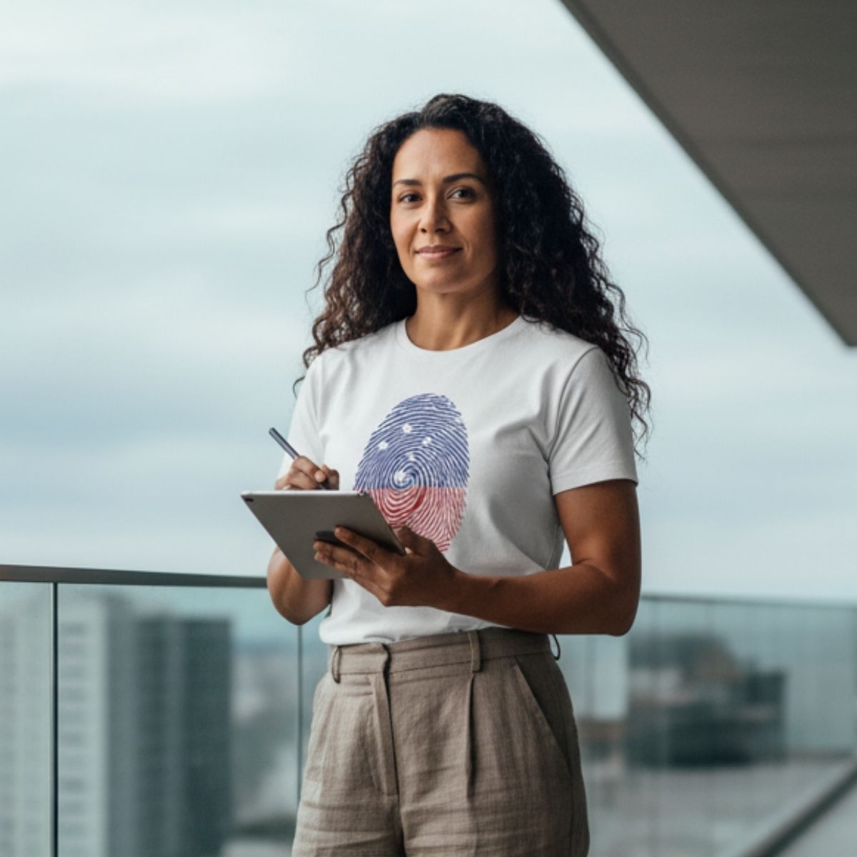 Black unisex soft tee featuring digital monster design, from The Print Bar's My Identity AU/NZ collection.