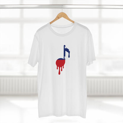 Black unisex soft tee by Monster Digital featuring a Samoan note design, perfect for casual wear and comfortable fit.