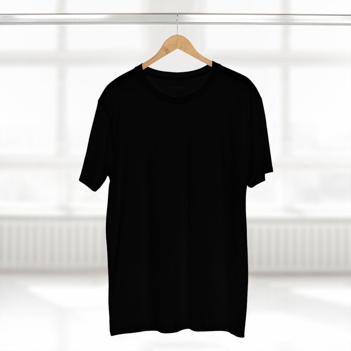 Black unisex soft tee by Monster Digital featuring a comfortable fit and casual style, perfect for everyday wear.