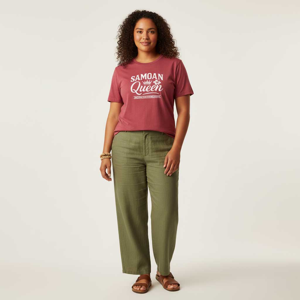 Samoan Queen tee, The Koko Samoa