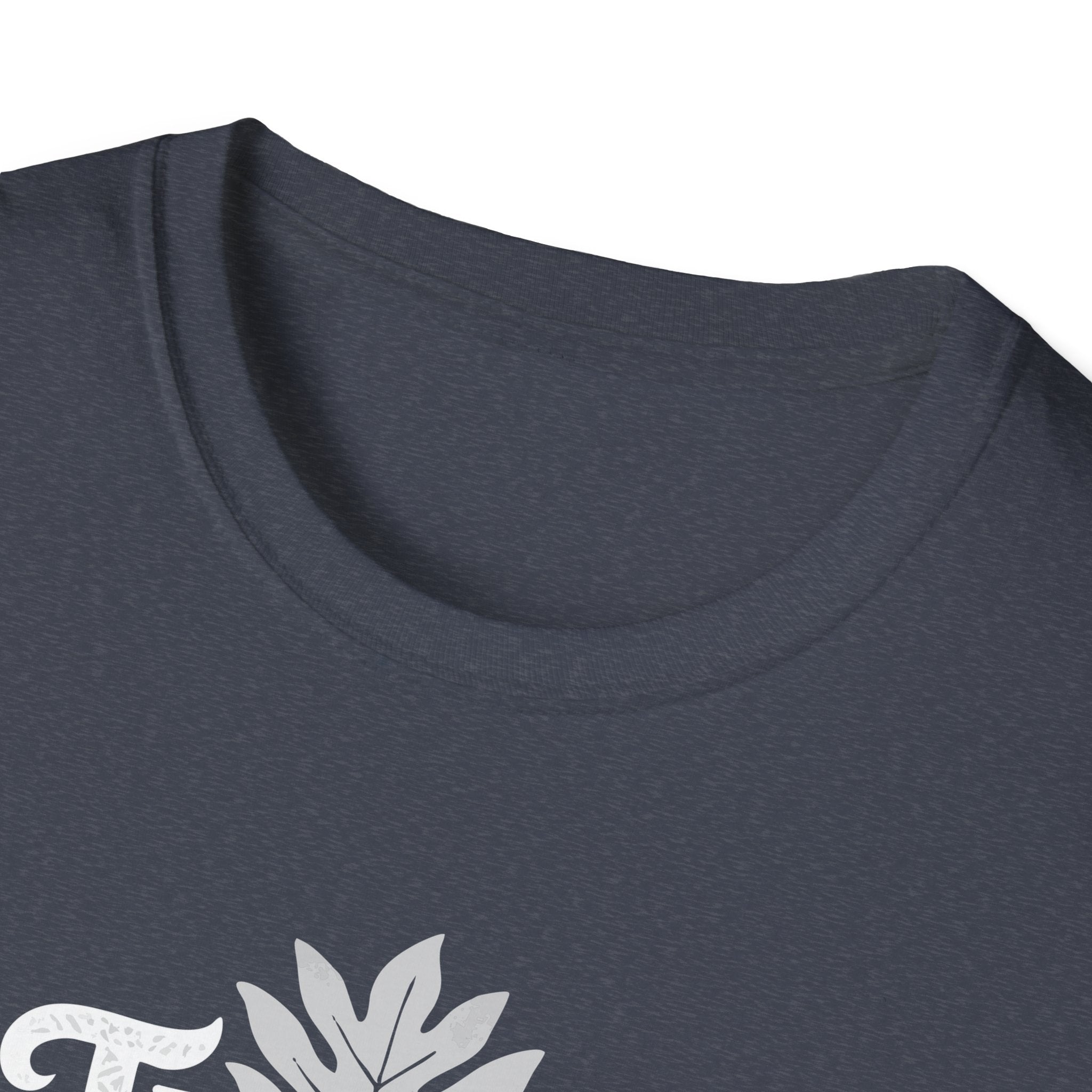 Unisex soft men's tee by Monster Digital featuring a Trophy Samoan Husband design in charcoal color.