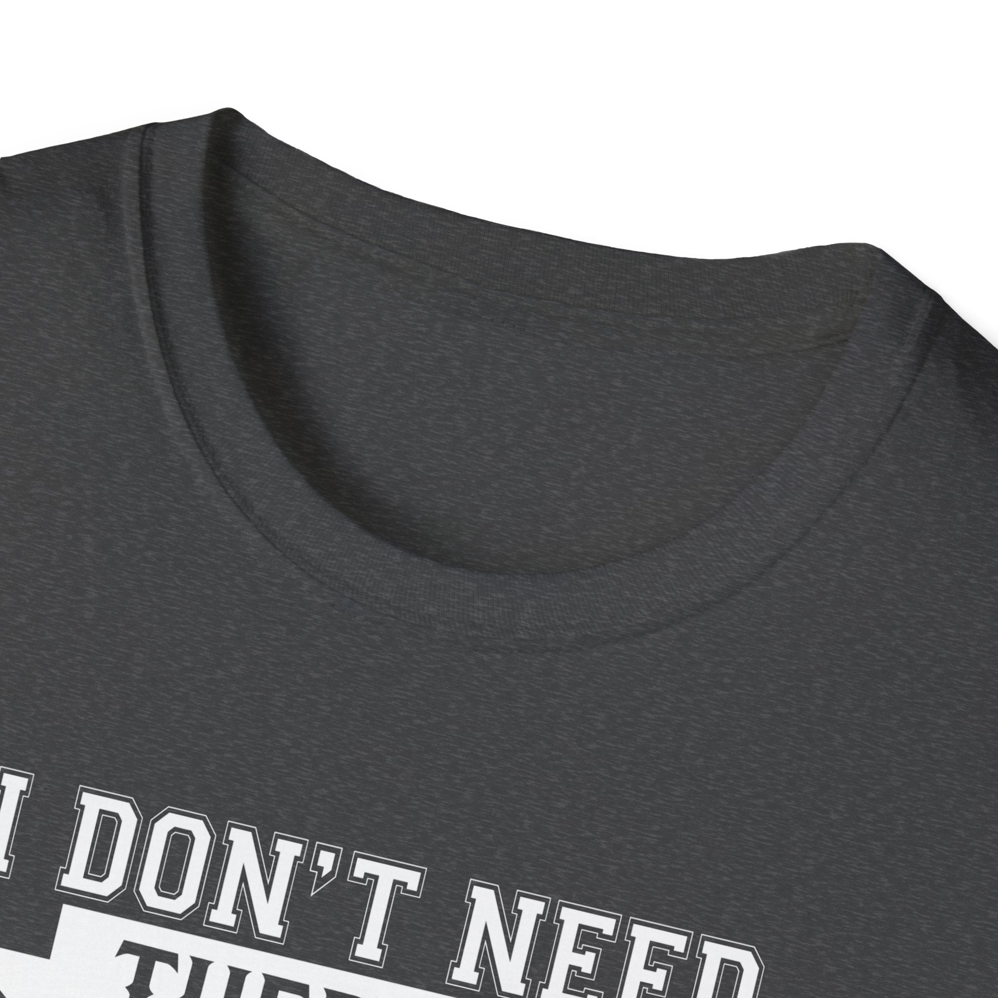 Soft unisex Samoan Therapy T-shirt by Monster Digital in charcoal, showcasing a comfortable fit and casual style.