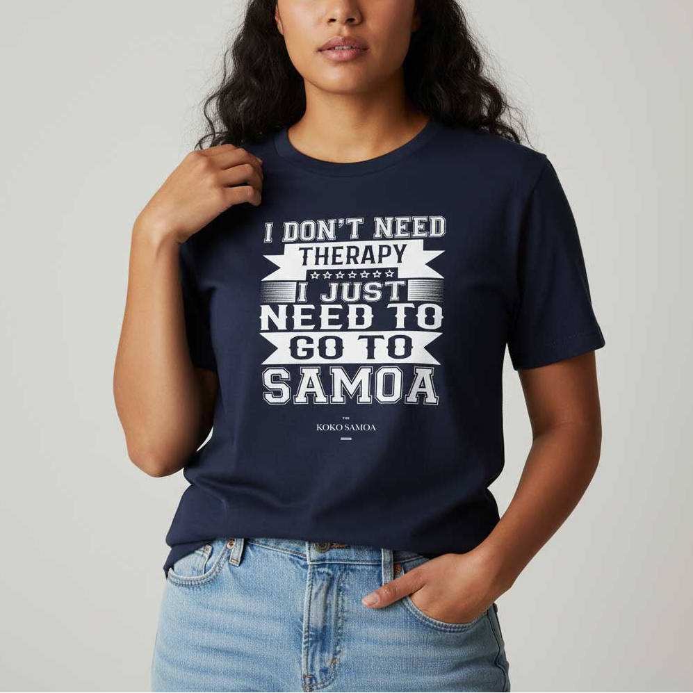 Soft Unisex Tee - Samoan Therapy - AU/NZ/USA