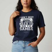 Soft Unisex Tee - Samoan Therapy - AU/NZ/USA
