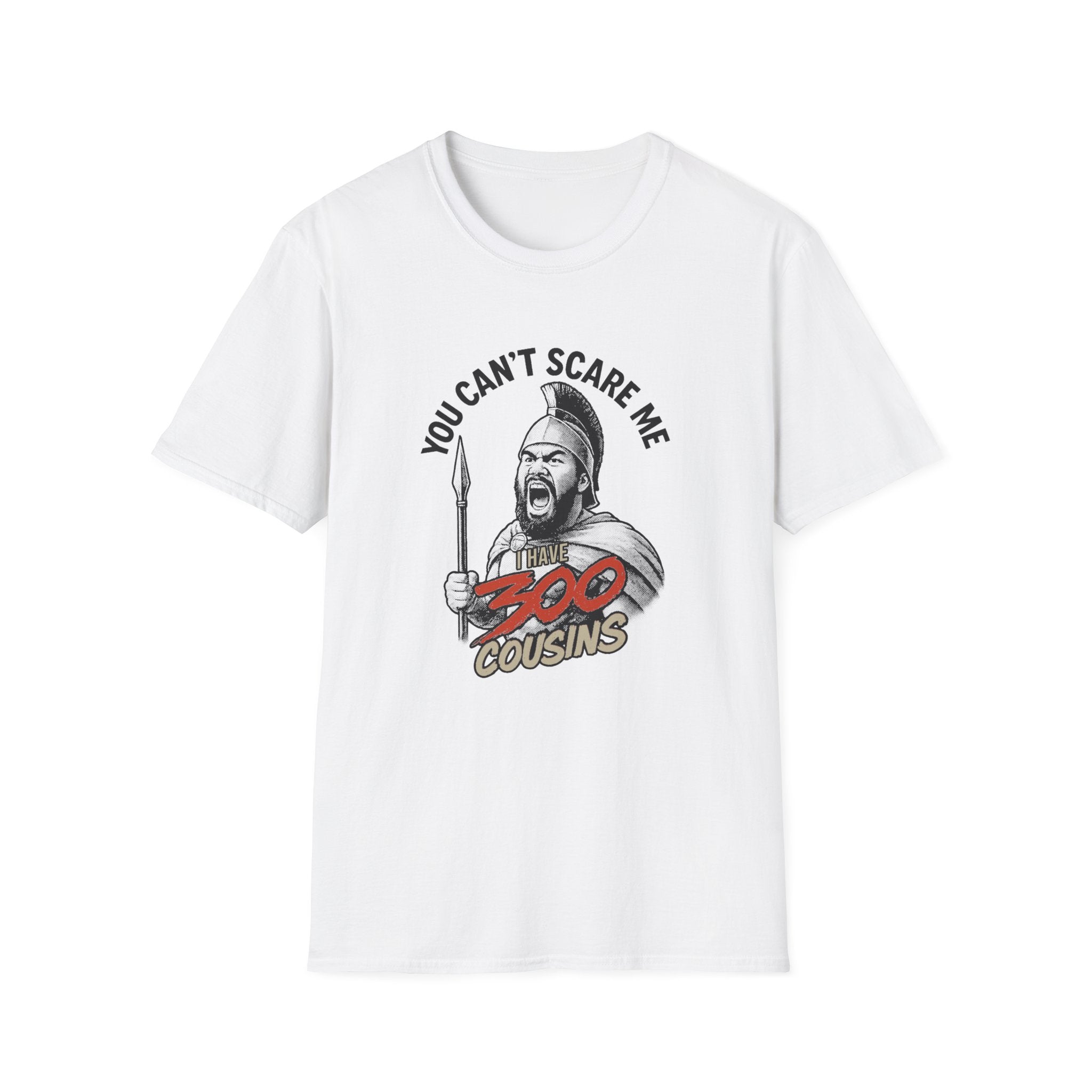 Soft unisex tee by Monster Digital featuring a Daisy design, part of the 300 Cousins USA collection.