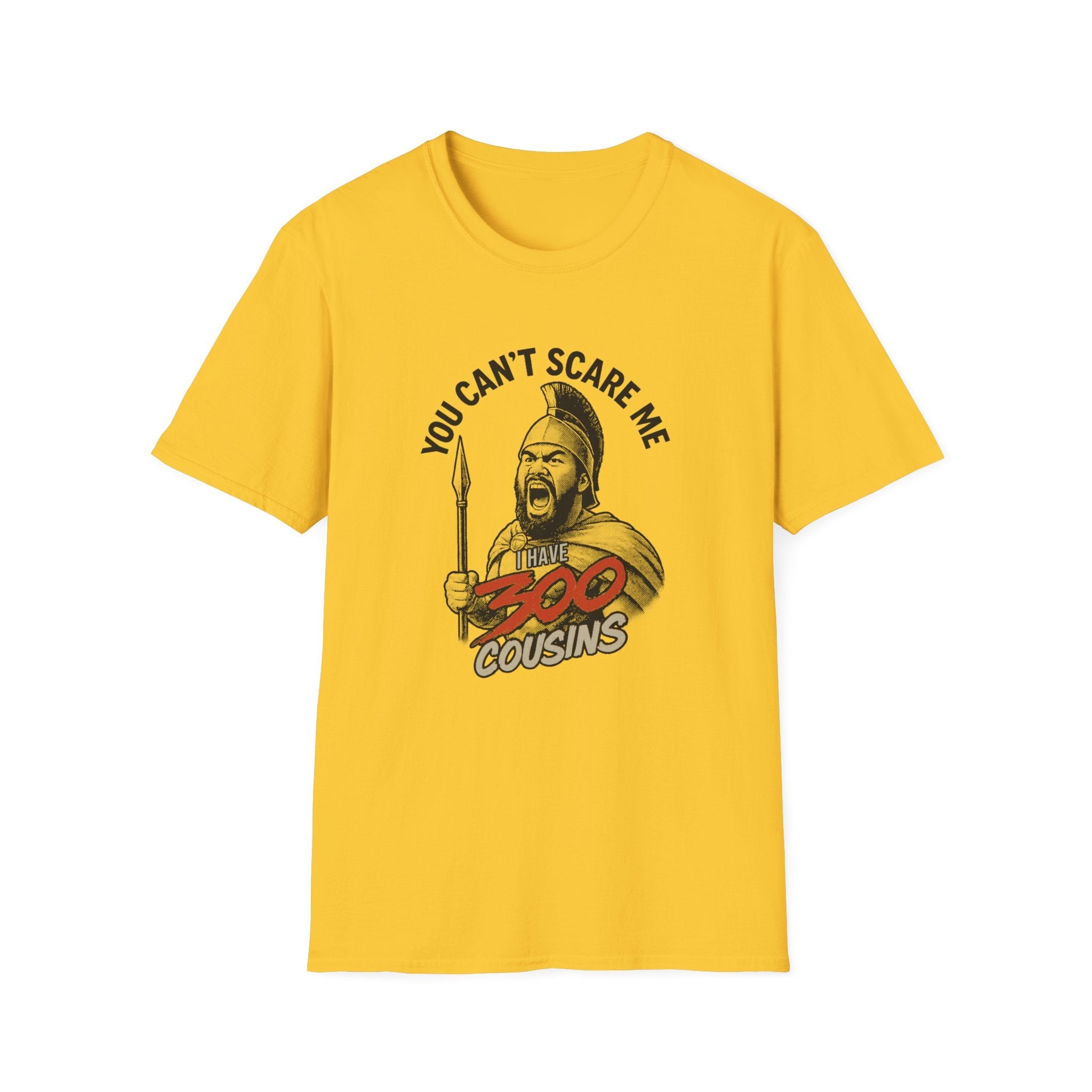Soft unisex tee by Monster Digital featuring a subtle Daisy design, perfect for casual wear, made in the USA.