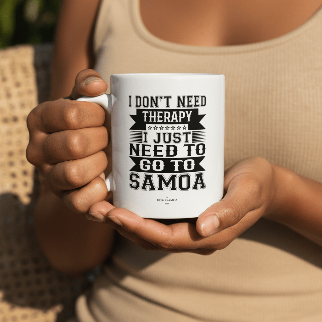 Mug 11oz - Therapy - USA - The Koko Samoa