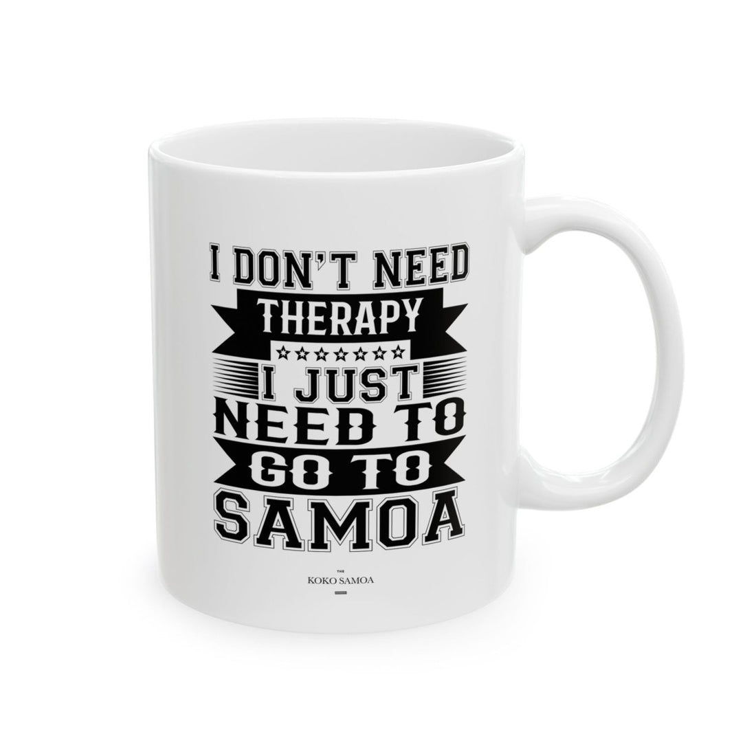Mug 11oz - Therapy - USA - The Koko Samoa