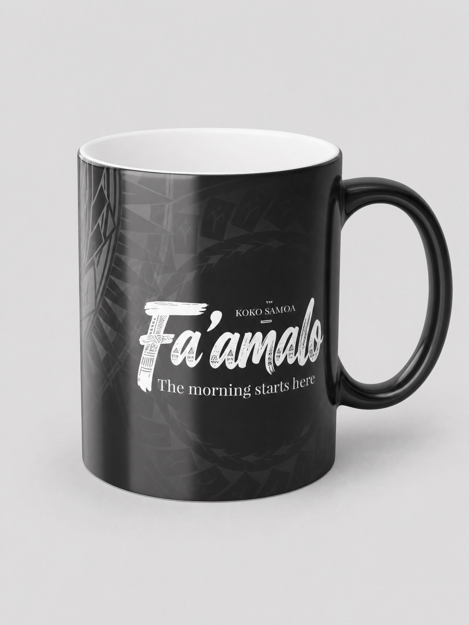 Heat Reactive 11oz Mug - Spear on a light grey studio background