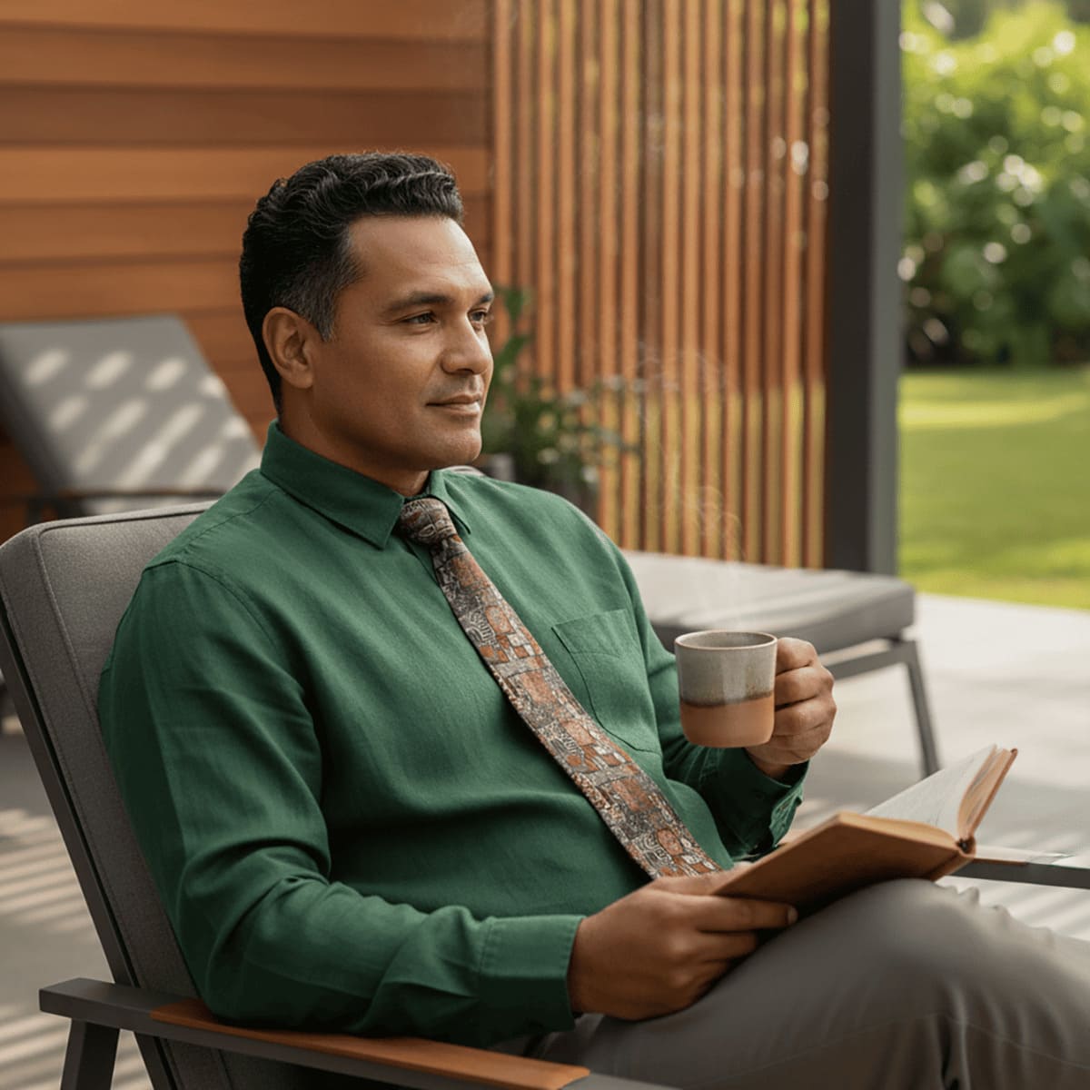 Black Elei necktie by MWW on Demand, one-size men's accessory with a sleek design for AU, NZ, and USA styles.