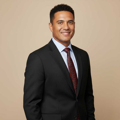 Necktie - Red Warrior - AU/NZ/USA - The Koko Samoa