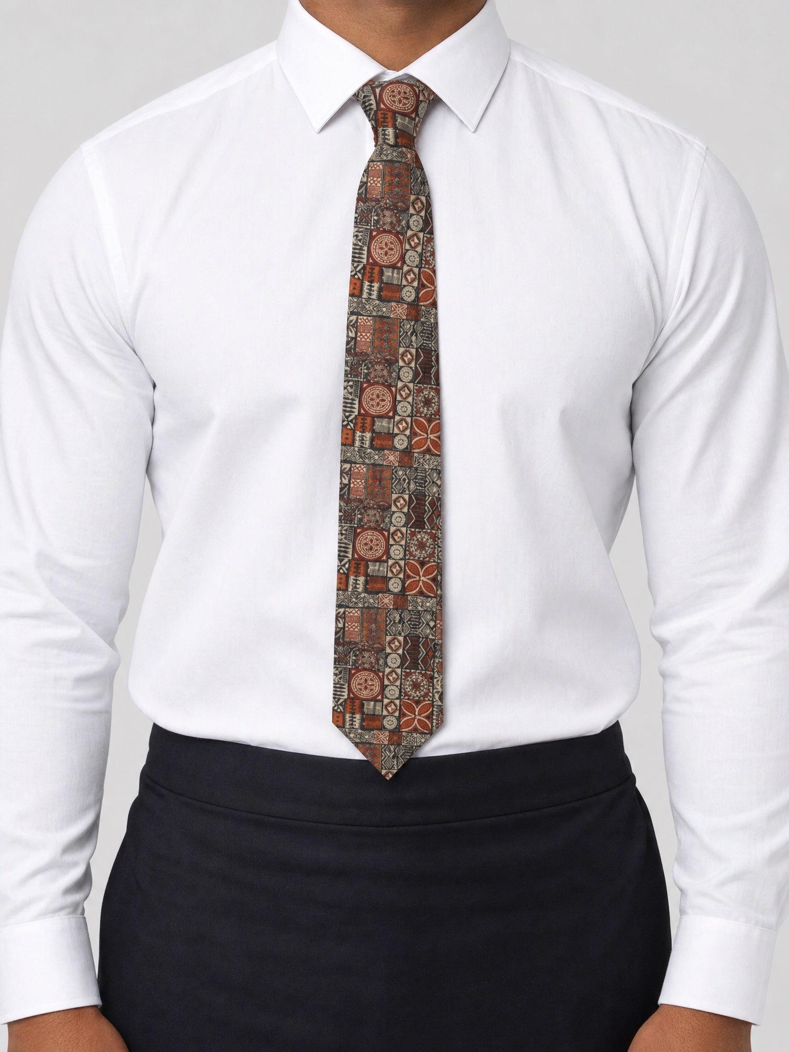 Necktie - Elei on a light grey studio background