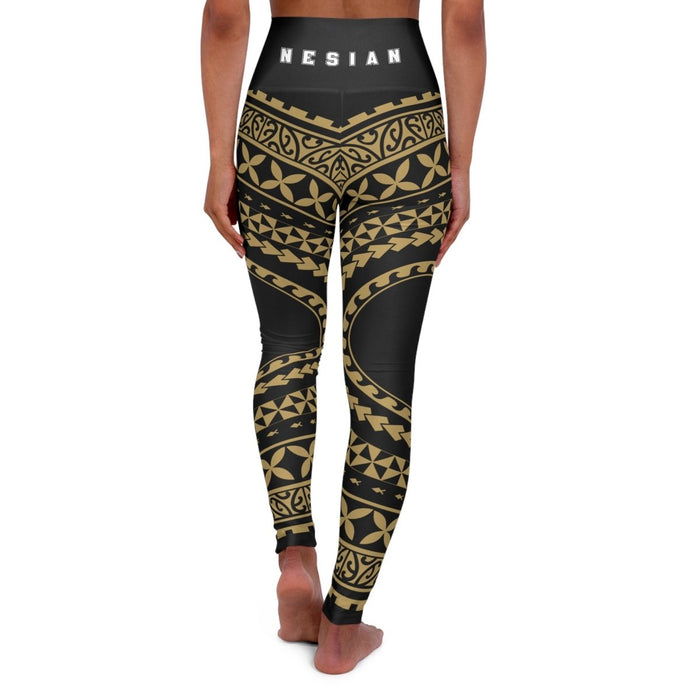 PasifikaOne High Waisted Leggings - Nesian - USA - The Koko Samoa