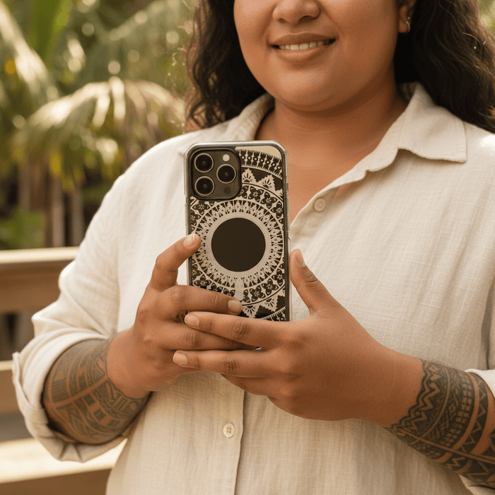 PasifikaOne MagSafe iPhone ClearCase - Fiji Reversed - AU/NZ/USA - The Koko Samoa