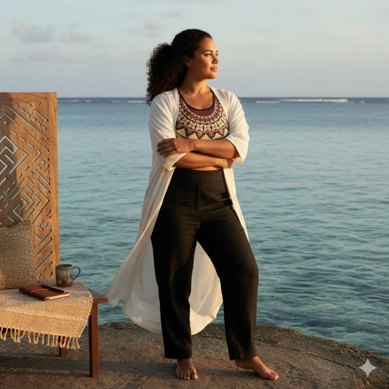 PasifikaOne Seamless Sports Bra - Fiji Red - AU/NZ/USA - The Koko Samoa