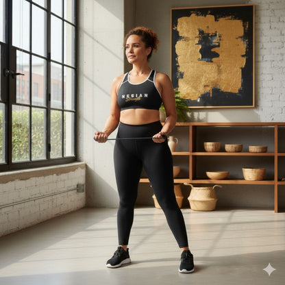 PasifikaOne Seamless Sports Bra - Nesian Strength - AU/NZ/USA - The Koko Samoa