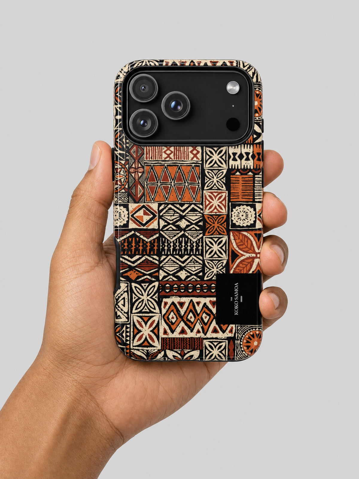 Tough Phone Case - Elei on a light grey studio background