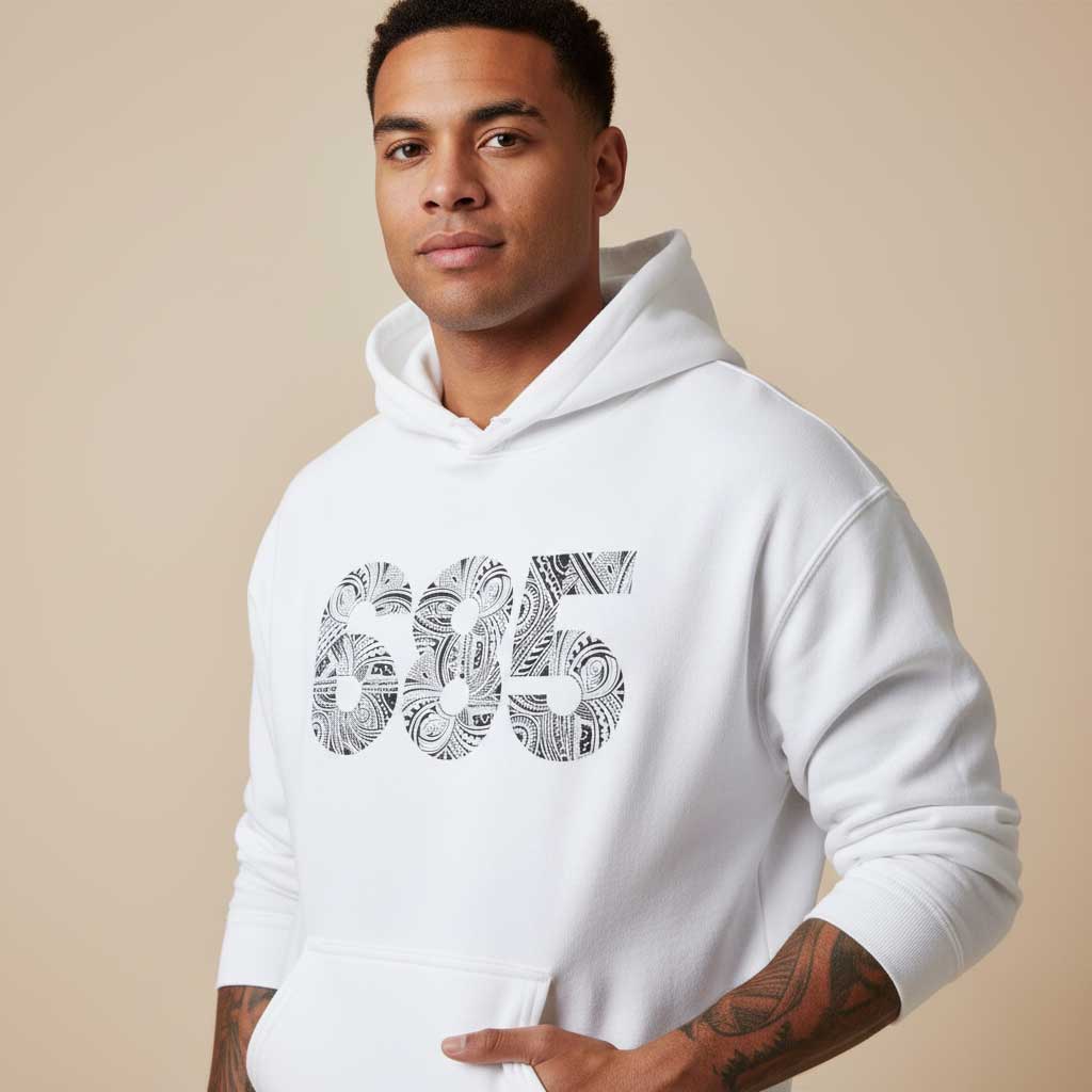 Black IslandSoft™ Hoodie by The Print Bar, premium unisex hoodie in XS to 2XL, featuring soft fabric and comfortable fit.